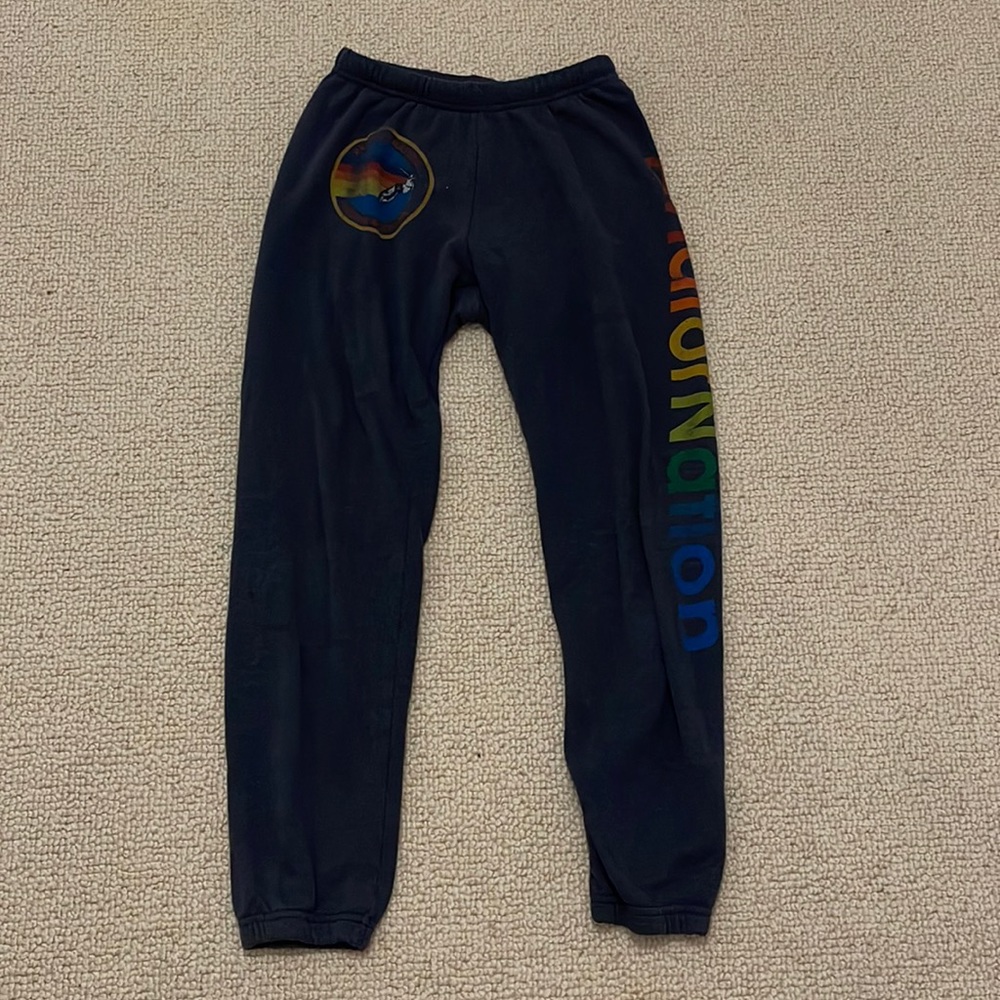 Aviator nation size small sweatpants